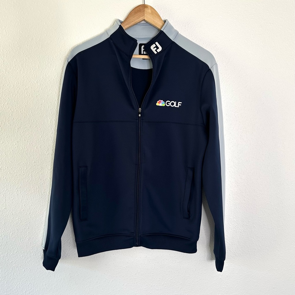 Foot Joy FJ NBC Golf Jacket S Navy Blue